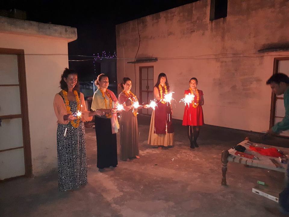 Diwali in India Solo-women