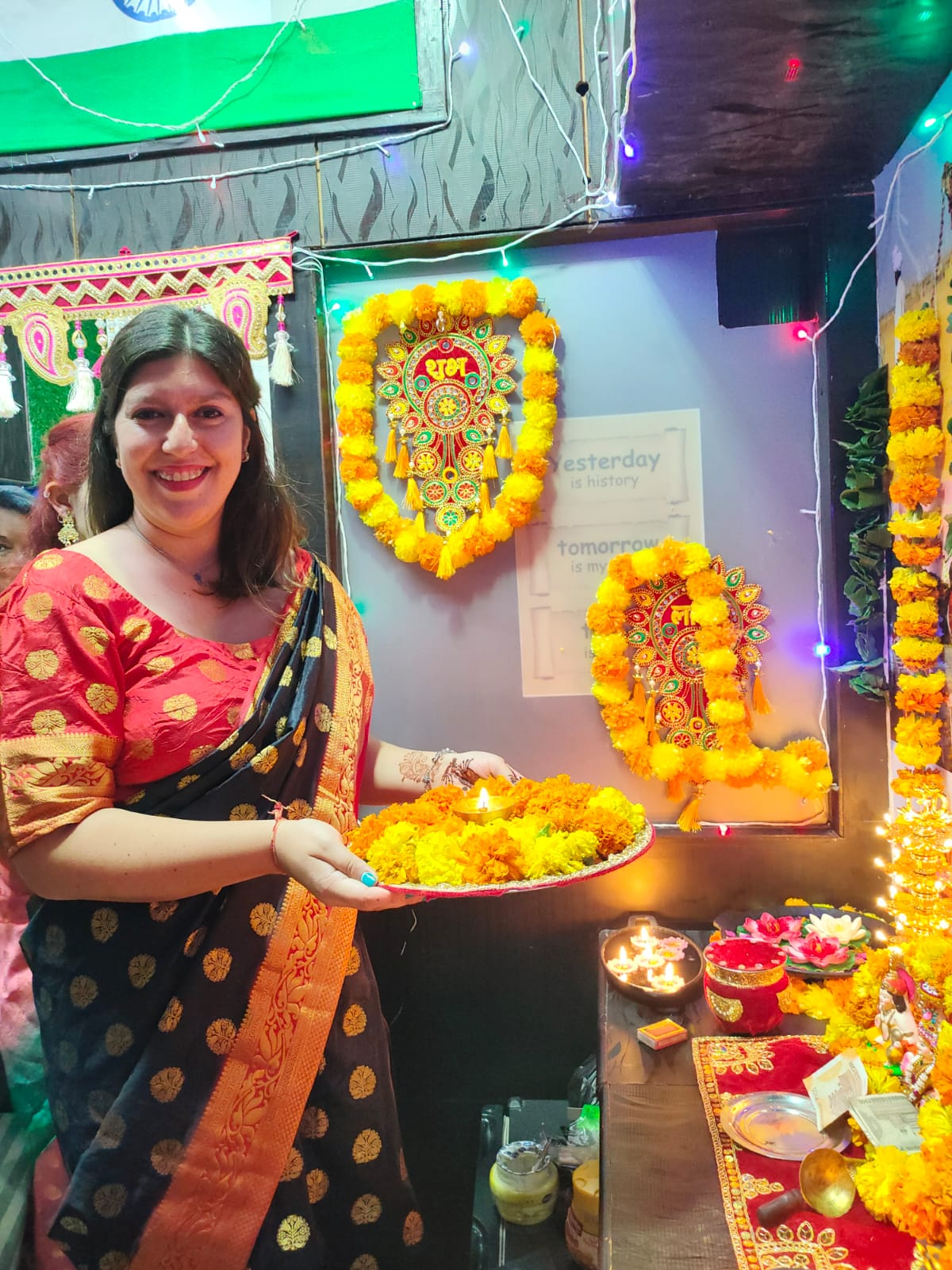 Diwali in India Solo-women