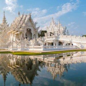 white temple Thailand