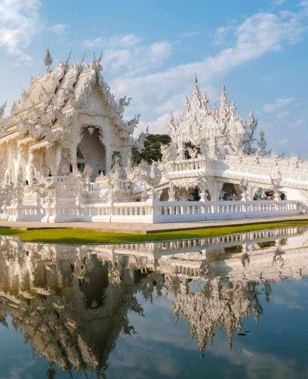 white temple Thailand
