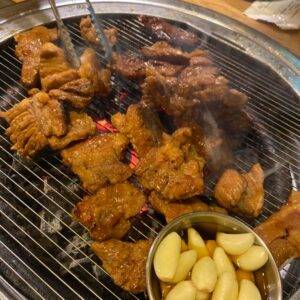 Korean barbecue Girls trip