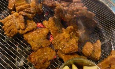 Korean barbecue Girls trip