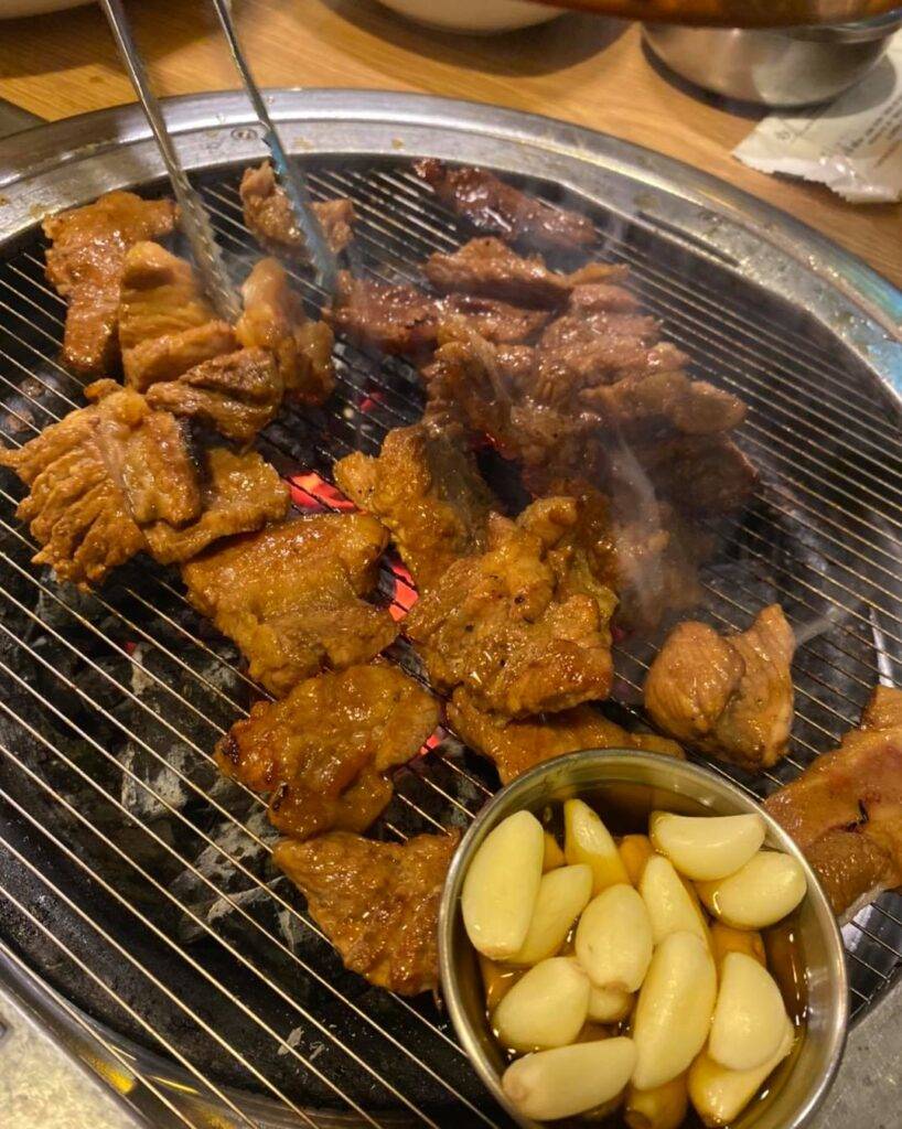 Korean barbecue Girls trip