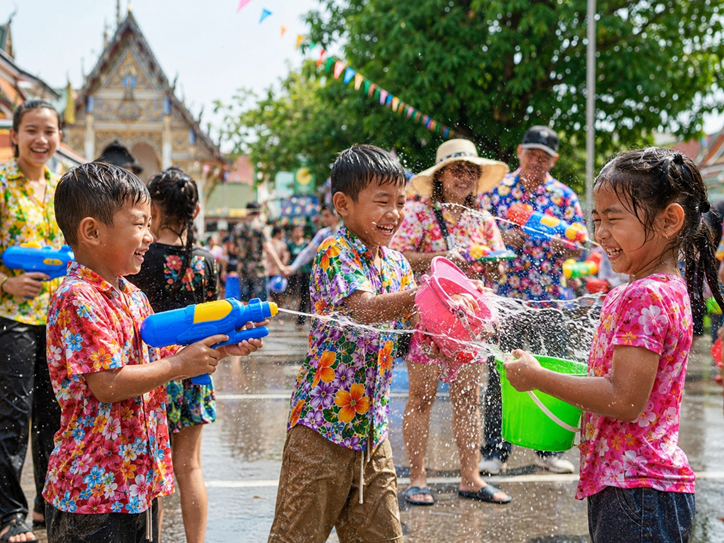 Songkran thailande